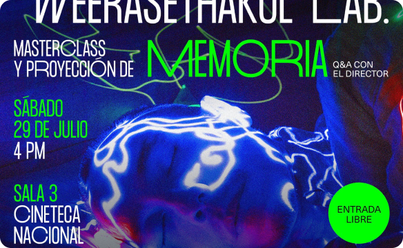 Masterclass y proyección de Memoria de Apichatpong…